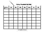 instrument practice chart